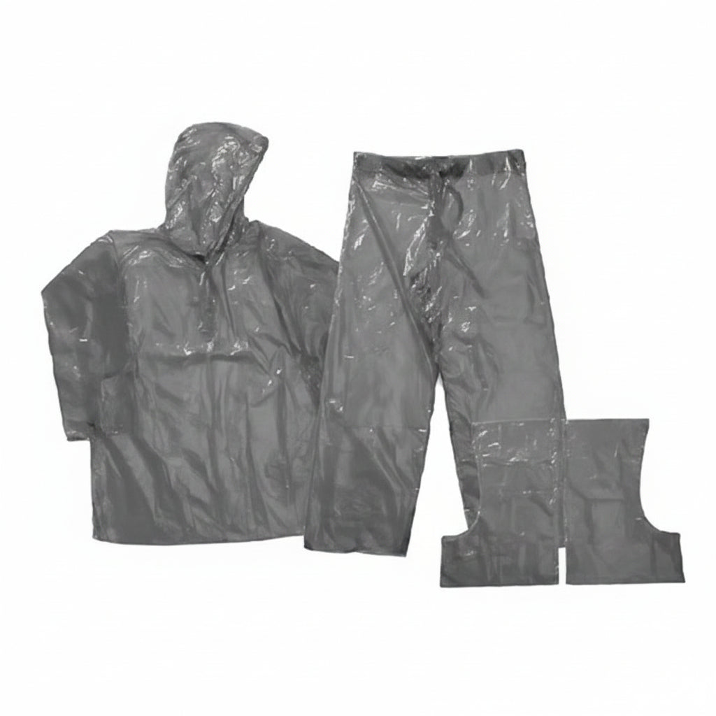 Impermeable plástico desechable