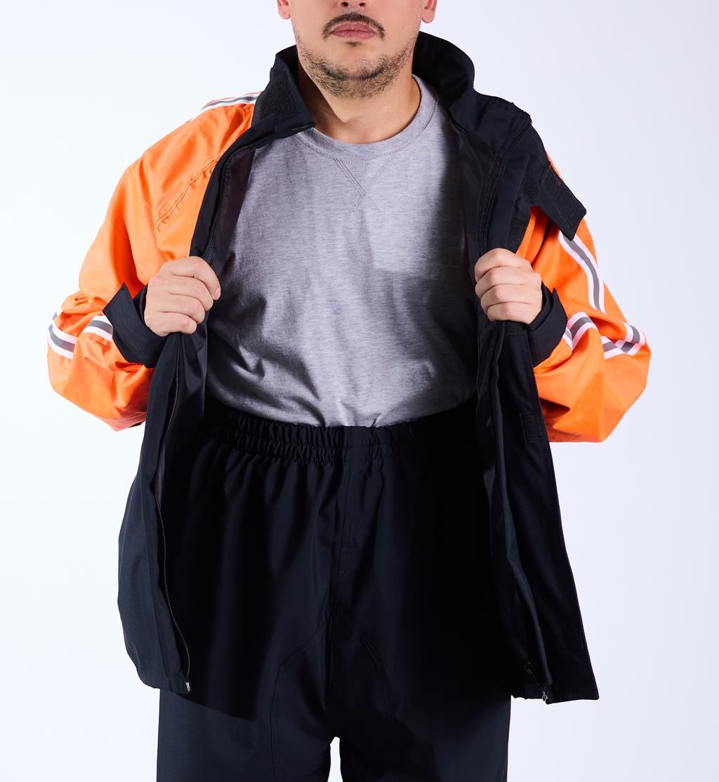 Chaqueta motociclista impermeable premium GAVIA