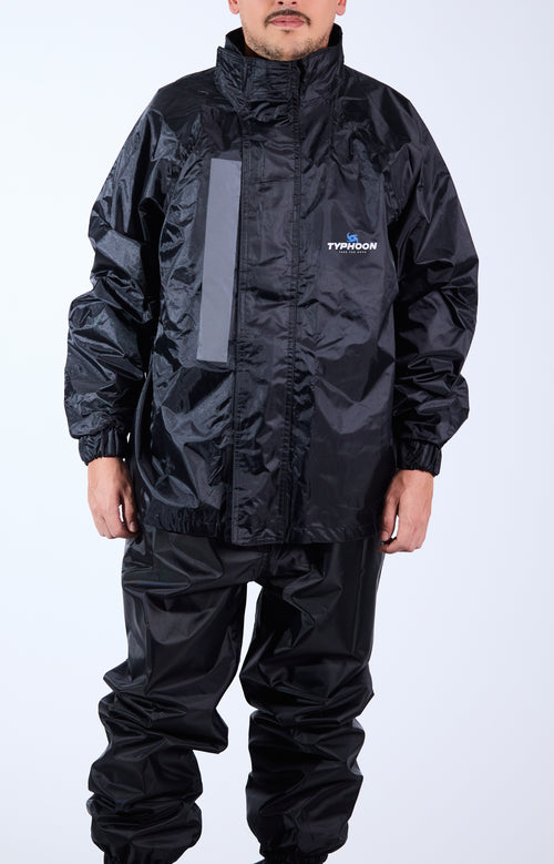 Chaqueta motociclista impermeable termosellada